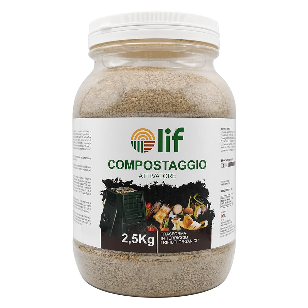 ATTIVATORE PER COMPOSTAGGIO Kg.2,5  - LIF