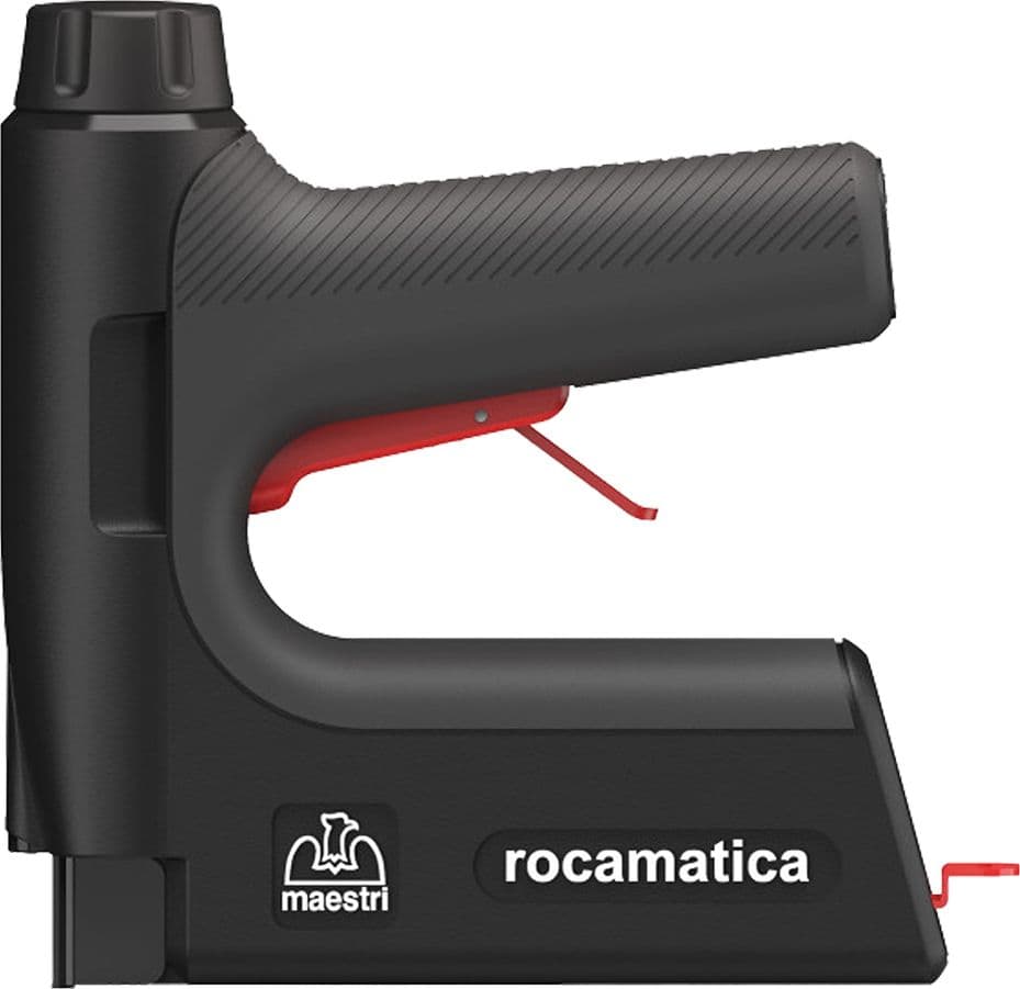 FISSATRICE INCHIODATRICE A BATTERIA 'ROCAMATICA' MOD.114 BRAD  - ROMEO MAESTRI