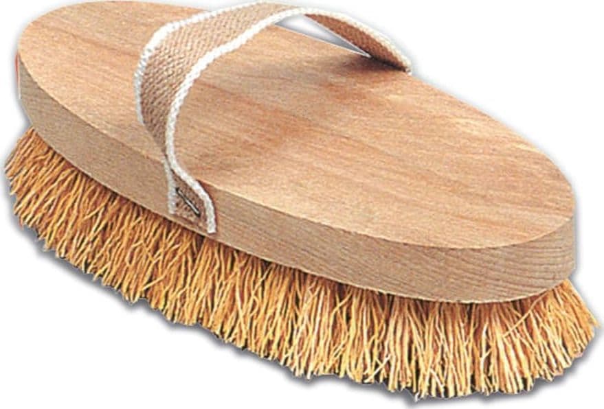 SPAZZOLA EQUINI fibra di radica naturale  - BricoGo - 2