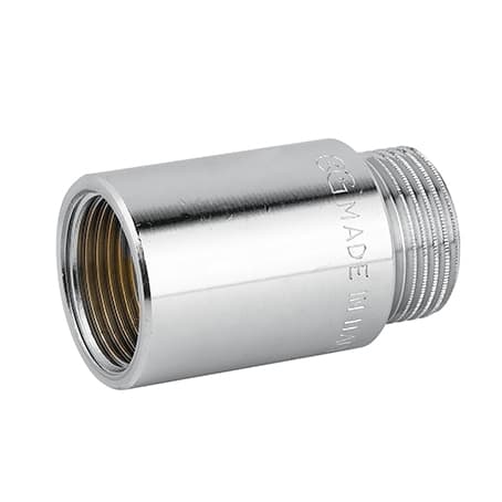 Prolunga MF Ottone Cromo Caval ¾ x 40 mm 10 Pezzi - 2