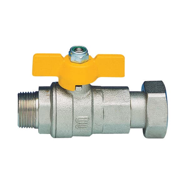 Valvola a Sfera a Passaggio Totale per Gas Fil Maschio Enolg 3/4 x 3/4 DN - 2