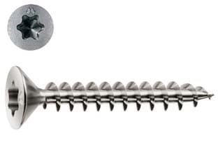 Viti Panel Vit Testa Svasata Piana Torx Acciaio Chromiting Ø 5 Cod 324991