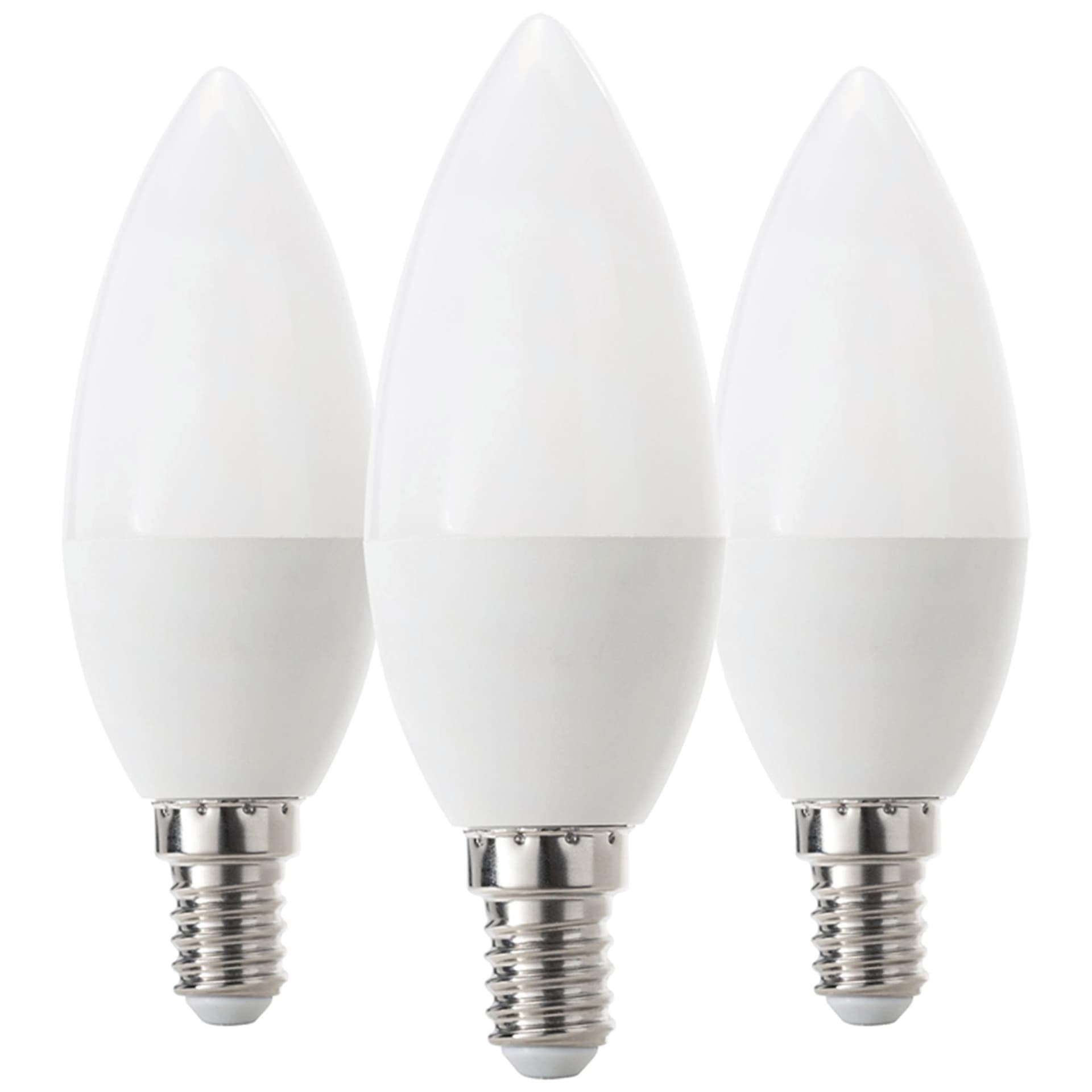 Lampada LED Oliva E14 Luce Calda 6 5 W 806 Lumen PZ.3 6.00 Confezioni