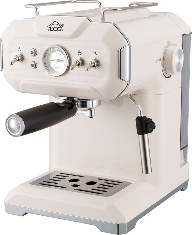 MACCHINA PER CAFFE' A CAPSULE CON CAPPUCCINATORE 850 W - bianco  - DCG