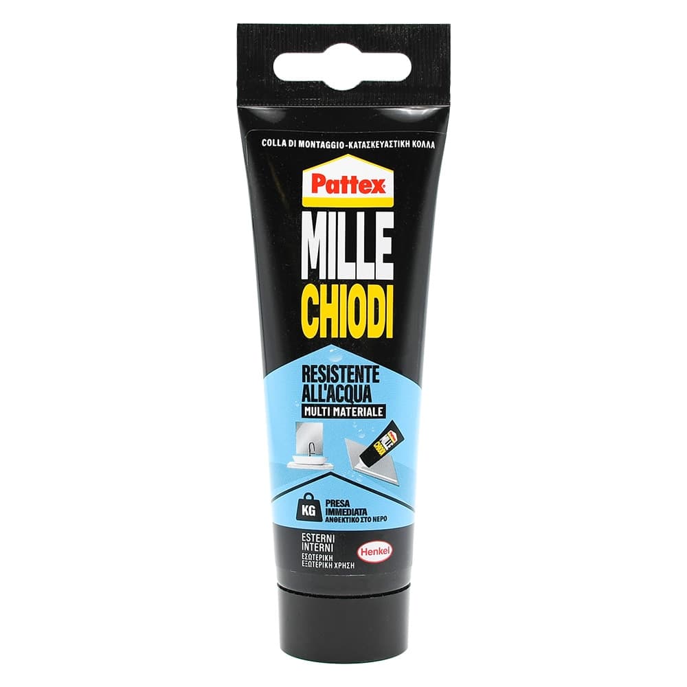 ADESIVO MILLECHIODI 'ESTERNI E INTERNI' gr. 142 - bianco  - PATTEX