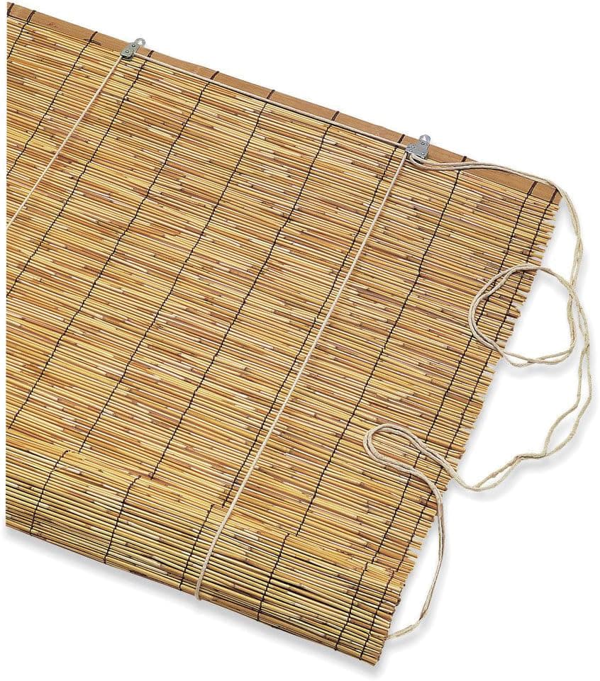 Arelle Stuoia in Canniccio Naturale con Carrucola Cm 120 x 260 H - 3