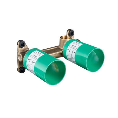 CORPO INCASSO LAVABO A PARETE REBRIS- Cromo- HANSG- pezzi 1