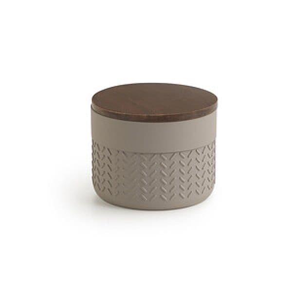 Contenitore Grigio Naturale Scuro Thea Gedy