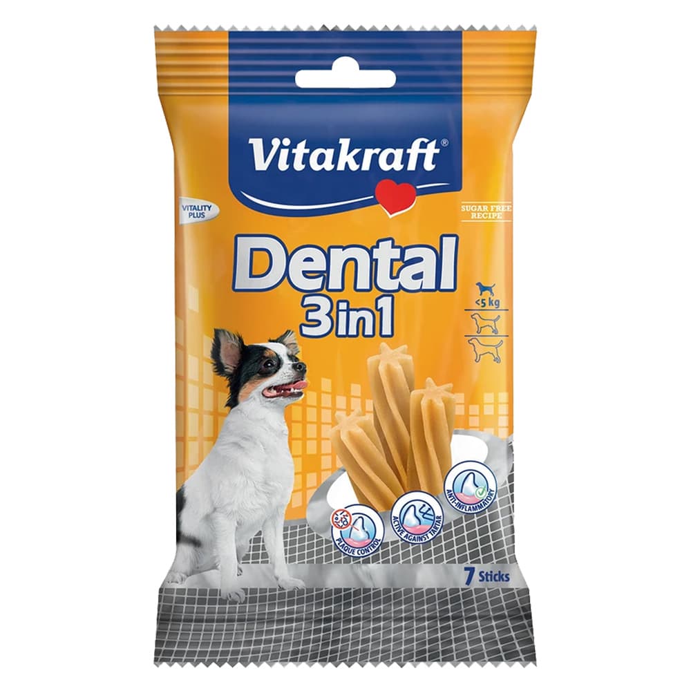 Snack per Cura Dentale Cane Misura Xs per Cani Piccoli (Max ) 5 kg