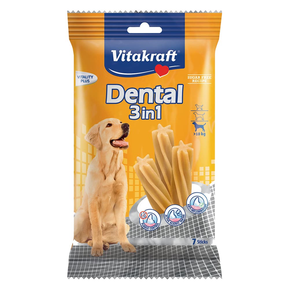 Snack per Cura Dentale Cane Misura m per Cani Piccoli (Max ) Vitakraft 1 kg