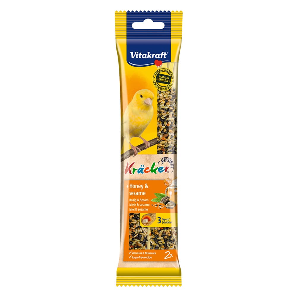 Alimento per Uccelli per Canarini Vitakraft Kracker Miele