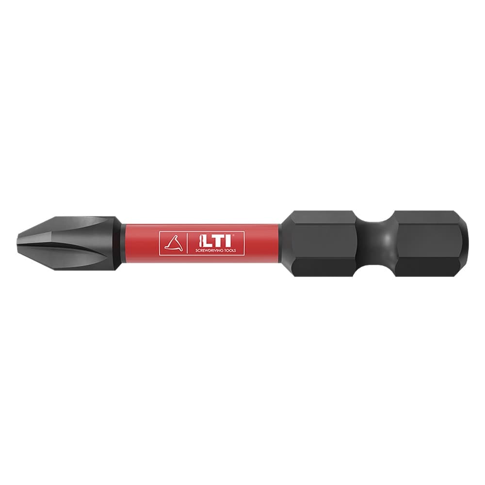 INSERTI PER VITI 'E-PRO TORSION IMPACT' PH 2 x 50 mm - cf.1 pz  - LTI