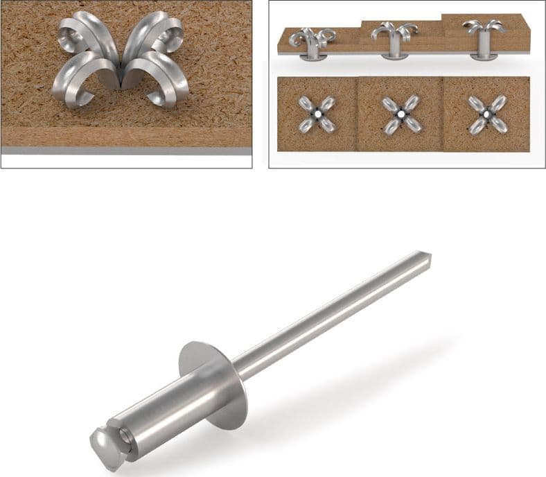 Rivetto a Strappo Graf 4,8 x 30 mm 50 Pezzi - 2