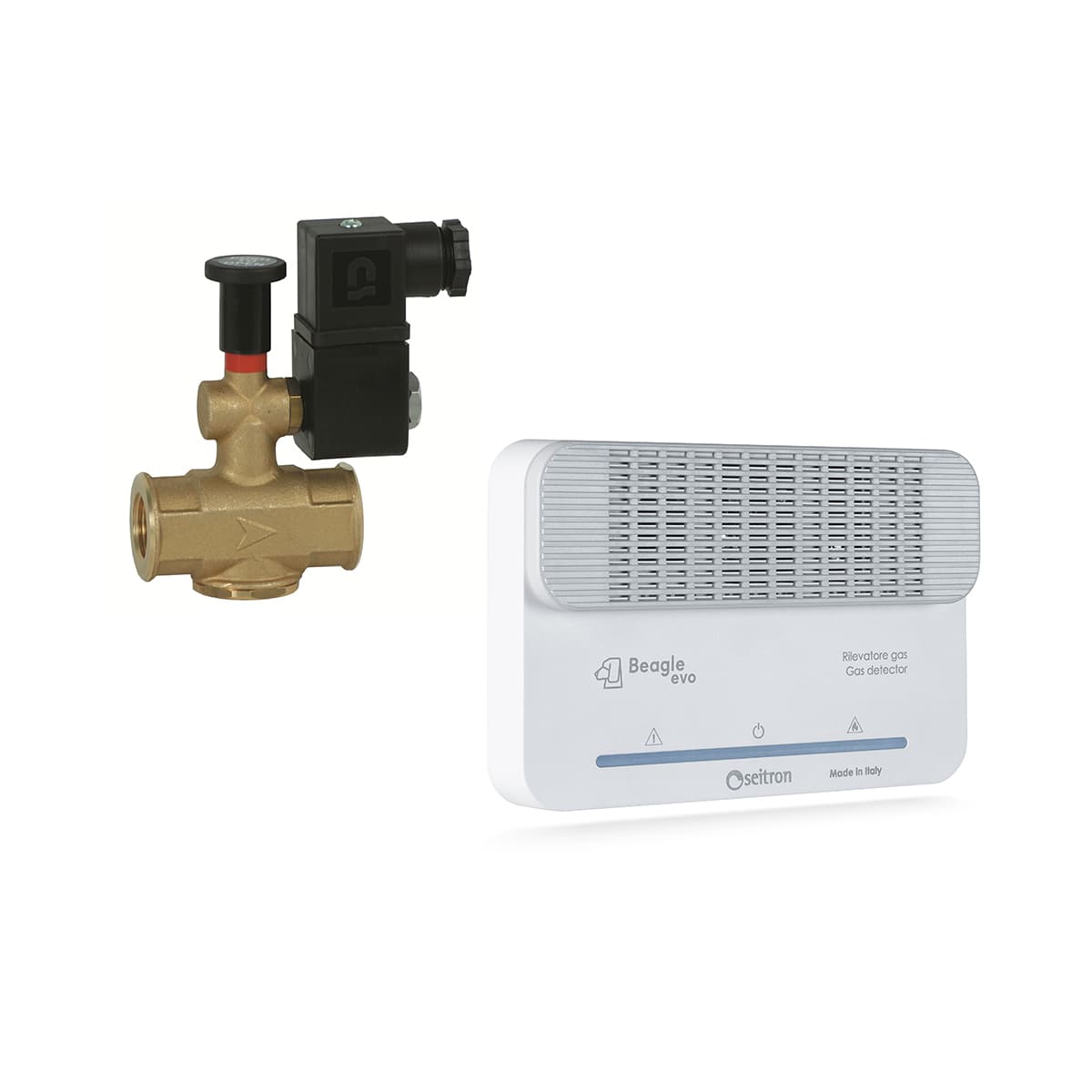 Kit Rilevatore Gas Beagle Evo con Elettrovalvola Na Seitr GPL - 2