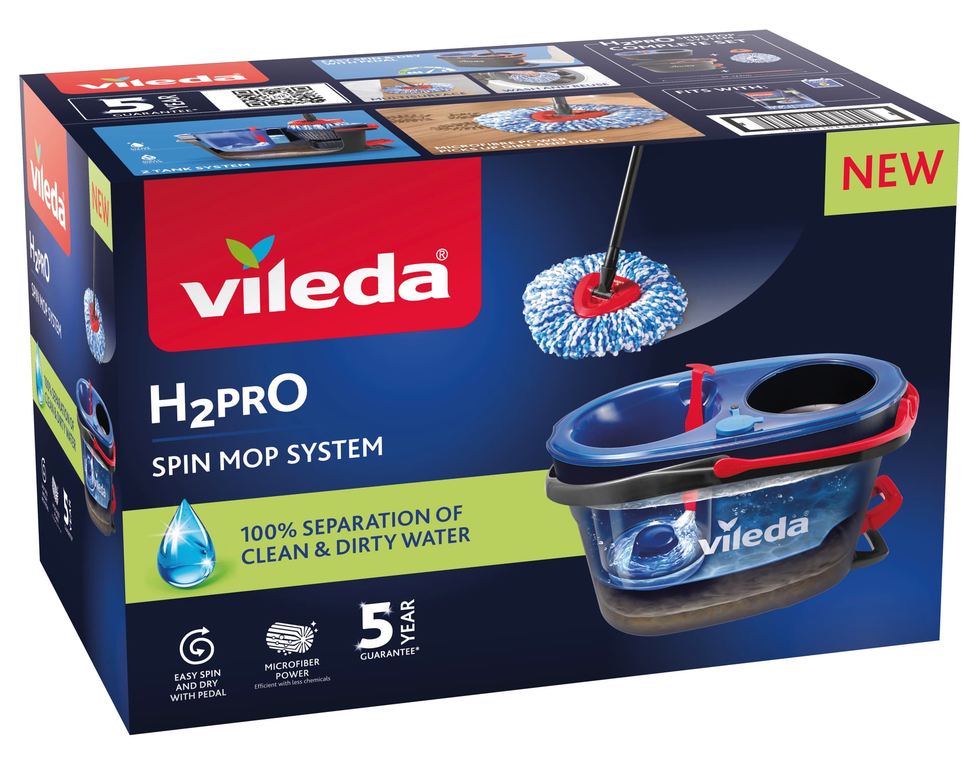Supermocio H2PRO Spinmop Sistema Vileda - 2