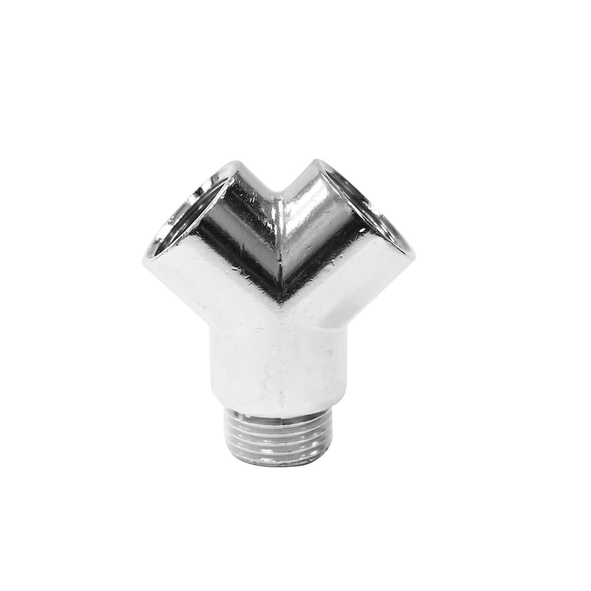 Raccordo Lavatrice Y ½ Cromo Debor - 2