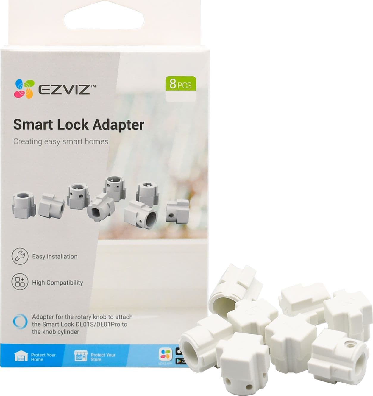 Kit Adattatori per Serratura Smart Frequenza 2,4 Ghz Ezviz