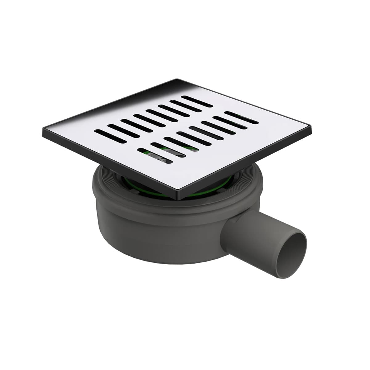 Piletta Sifonata per Scarico Pavimento Uscita Ø 40 Bonom Scarico Ø 40 cm - 2