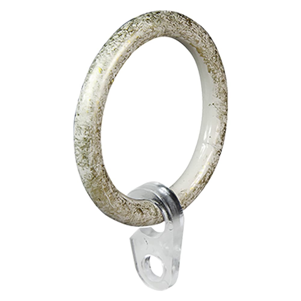 Anello per Scorritenda Col. Avorio Errebi Oro 8 Pezzi Ø 20 mm