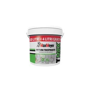MAX IDROPITTURA TRASPIRANTE 14 L BIANCO- MAX MEYER- 1,0 pz