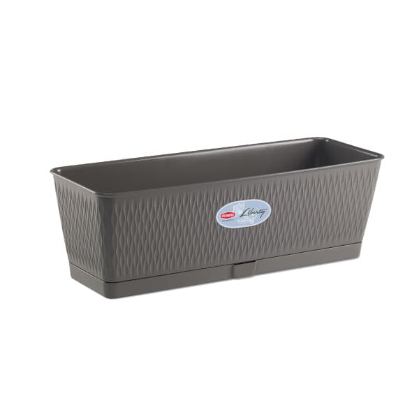 Balconetta Rettangolare Grafite Stefanplast Liberty 9 lt