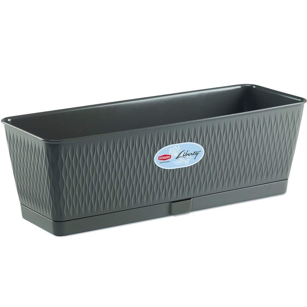 BALCONETTA RETTANGOLARE 'LIBERTY' lt.9 - quarzo  - STEFANPLAST