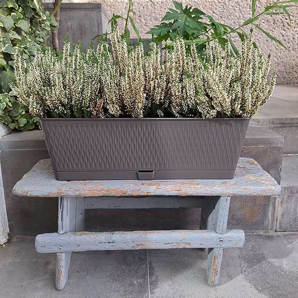 Balconetta Rettangolare Grafite Stefanplast Liberty 9 lt - 3