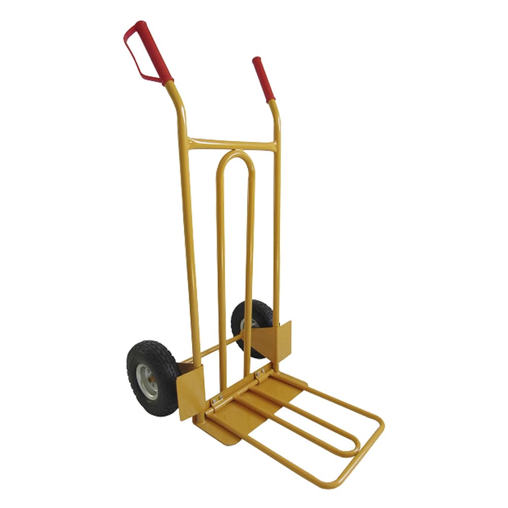 Carrello Portapacchi con Pala Ribaltabile Acciaio Verniciato Portata 250 kg