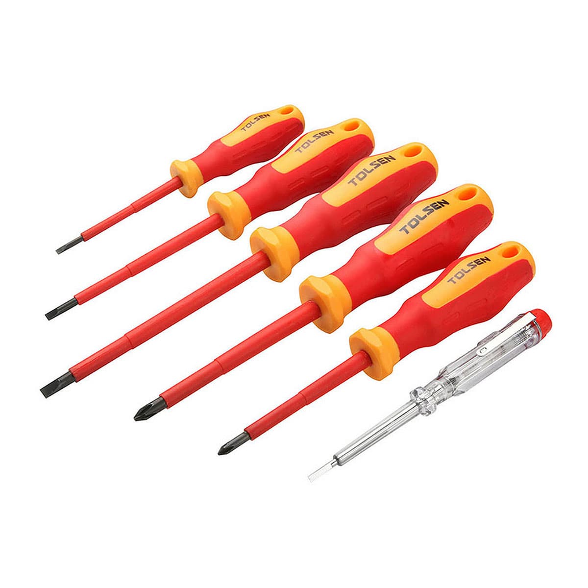 Set 6PZ Cacciaviti Misti Vde Tolse 3 x 75,4 x 100,5,5 x 100PH1 x 80 - 2