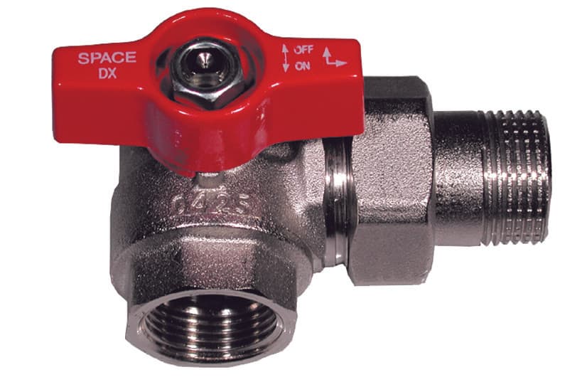 Valvola a Sfera Squadra per Collettori Maniglia Effeb 1 Sx DN 25 PN 40 - 2