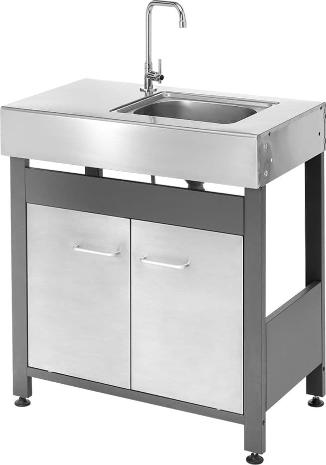 Modulo Lavello per Barbecue Serie (l x P x H) 78,2 x 45,5 x 113 cm