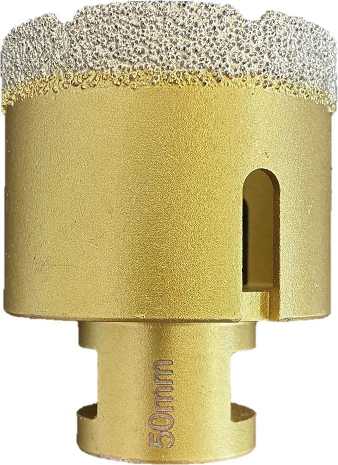 FORETTO DIAMANTATO PER SMERIGLIATRICE 'LINEA INDUSTRIALE' Ø 50 mm.  - GRINDING
