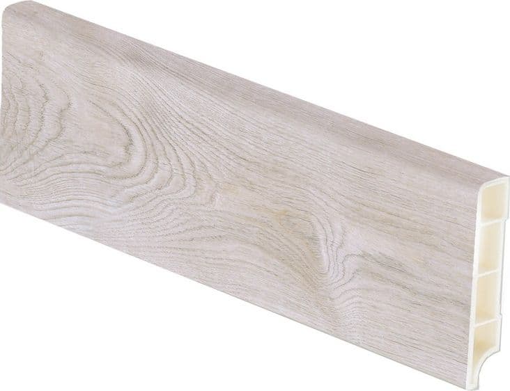 Battiscopa per Parquet Spc Rovere 'Crema' Mm 70 x 14X2500 H 10 Pezzi