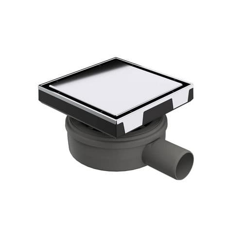 PILETTA SIFONATA PER SCARICO A PAVIMENTO MICRODRAIN- Scarico diam. 40- BONOM- pezzi 1