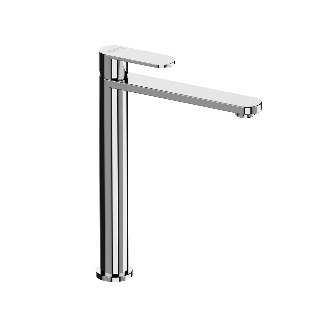 Rubinetto Miscelatore Monocomando Lavabo Alto Flow Cromo Nymo - 2