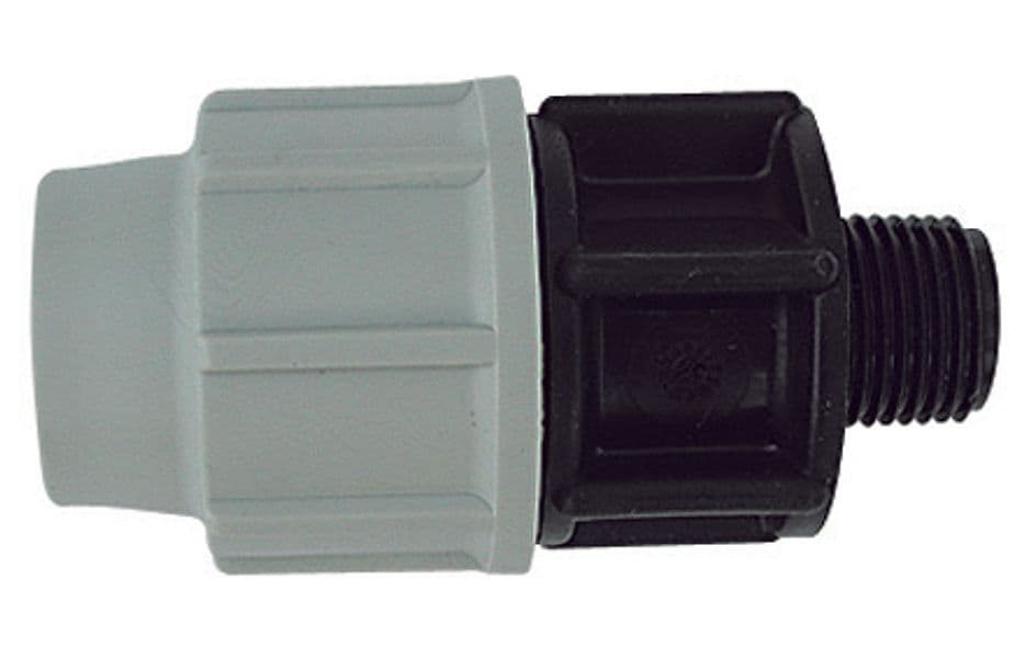 Raccordo Maschio Plasson per Tubo Polietilene 21 x 2 x 63 - 2
