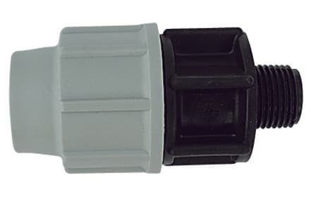 Raccordo Maschio Plasson per Tubo Polietilene 21 x 2 x 63 - 2