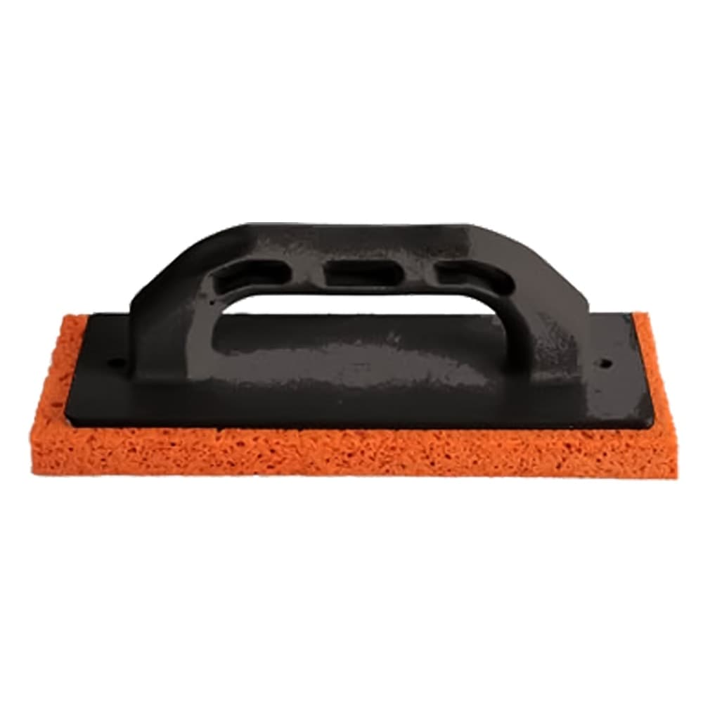 FRATTONE IN GOMMA SPUGNA cm 10 x 24 - gomma arancione (dens. media)  - MADE IN ITALY