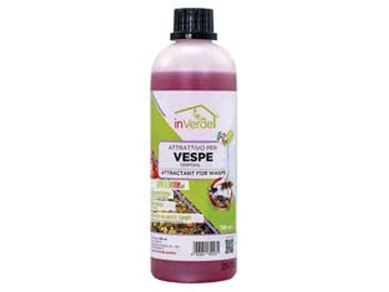 Attrattivo per Vespe e Calabroni Vespokil 500 ml Inverde 4 Pezzi