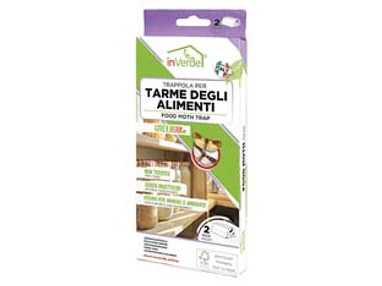 Trappola per Insetti degli Alimenti CONF.PZ.2 Inverde 12 Pezzi