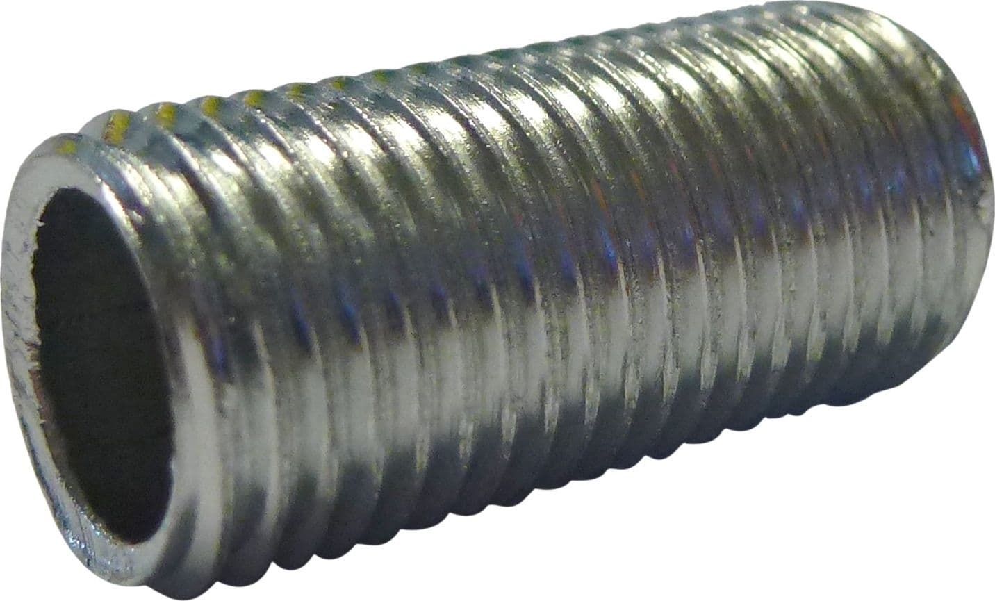 Tubetto Filettato per Portalampada Electraline M10 x 1 mm H 40 mm 6 Pezzi