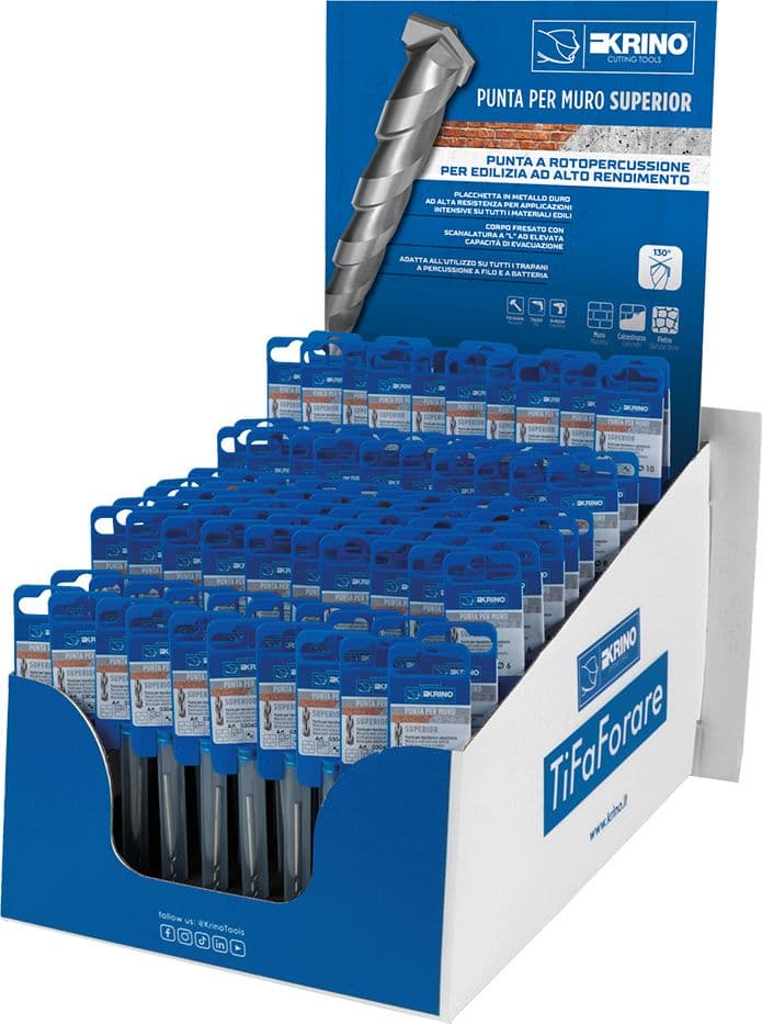 Espositore da Banco Punte Totale Krino Superior 105 Pezzi