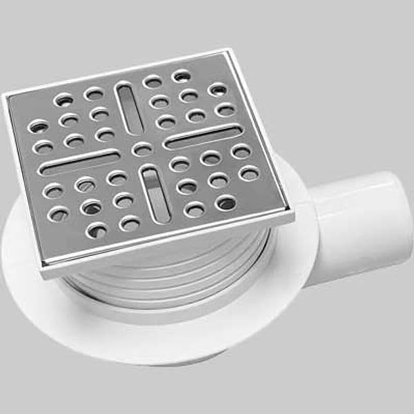 Pozzetto Sifonato a Pavimento Condor 100 x 100 USC.DM.50 Idroweb