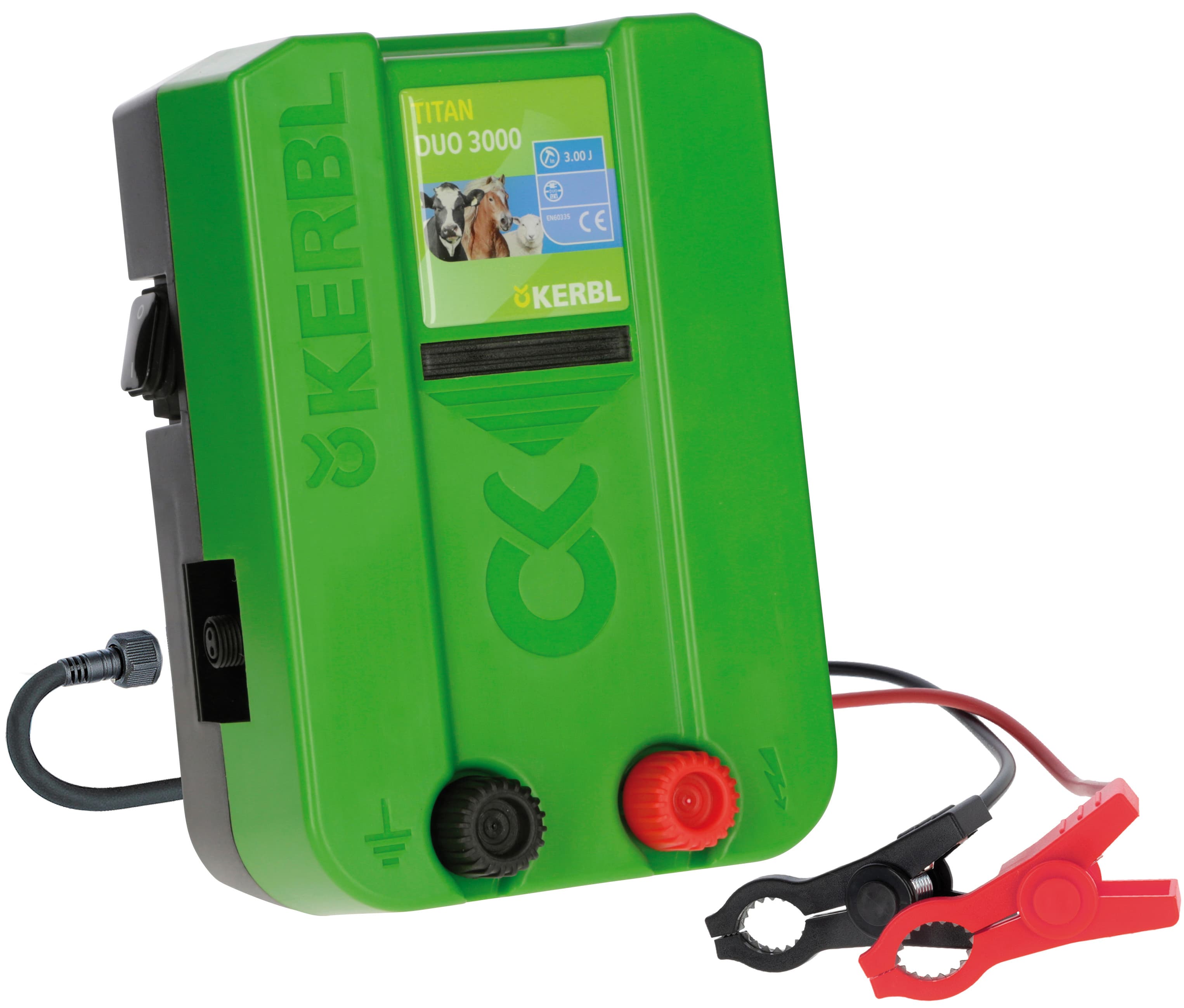 ELETTRIFICATORE  12/230V ''DUO 3000'' energia di scarica 2 joule