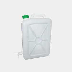 TANICA P/ALIMENTI 20 L PREDISPOSIZIONE RUBINETTO- ECOPLAST- 4,0 pz