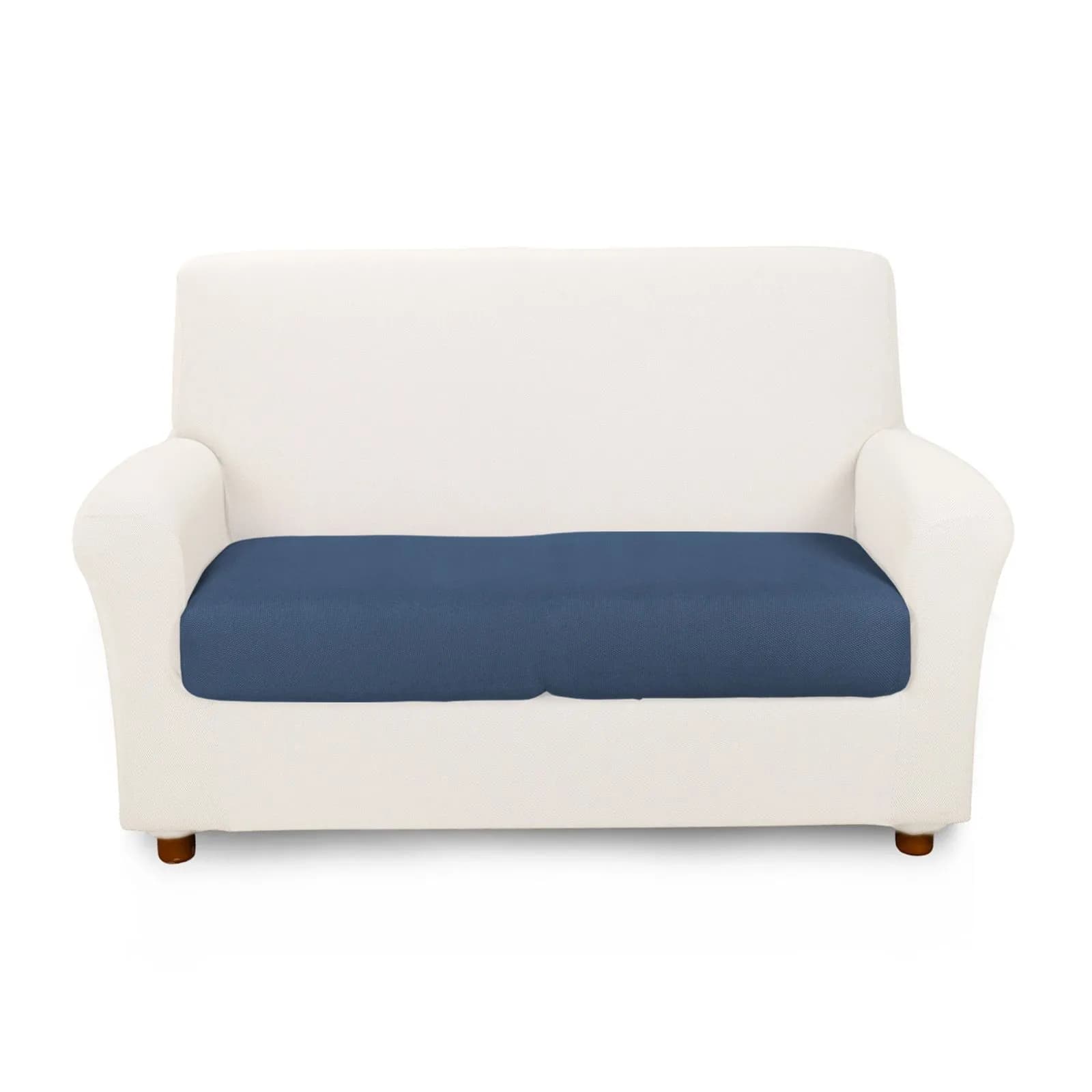 Copricuiscino elasticizzato Melange in Cotone - 2