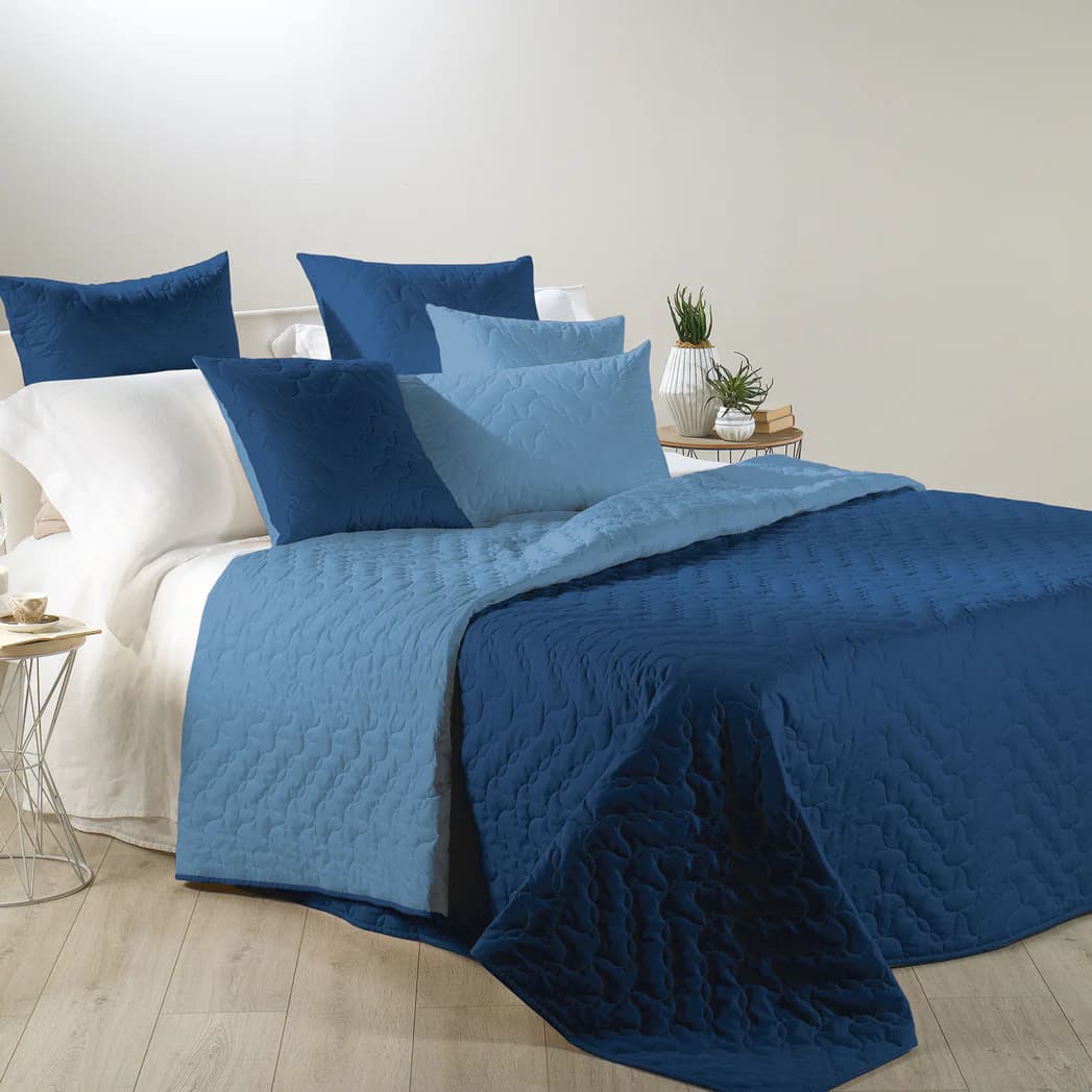 Copriletto Trapuntato In Cotone Mix - 11