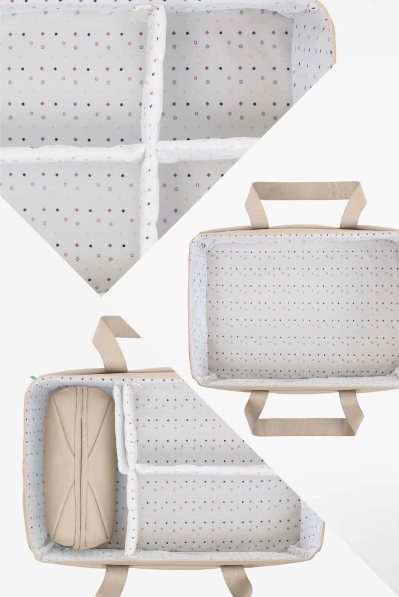 Borsa Organizer Koala Babycare per fasciatoio Gum Beige - 5