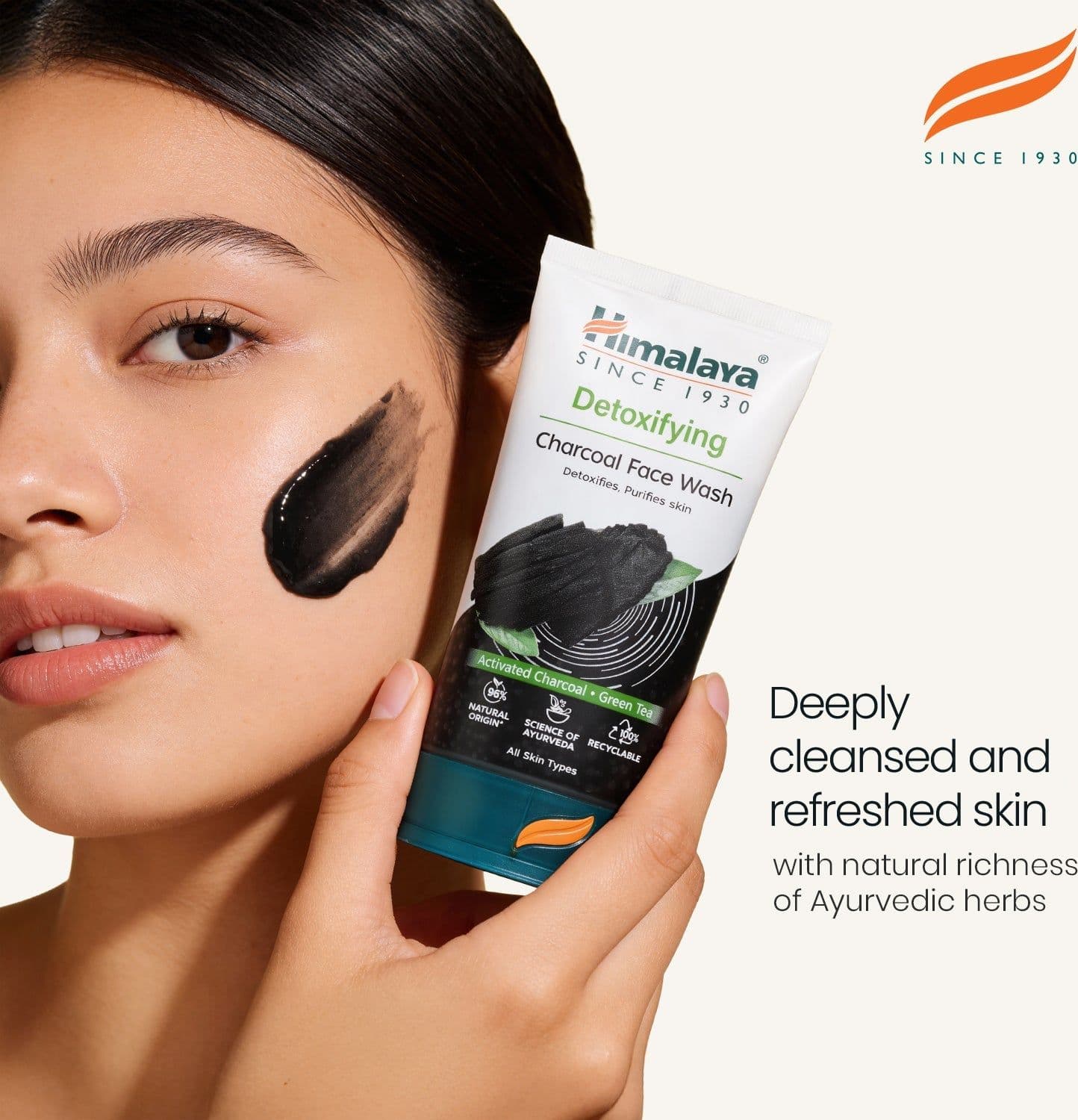 Himalaya Detergente Viso Detox al Carbone Attivo e Tè Verde – 150ml - 4
