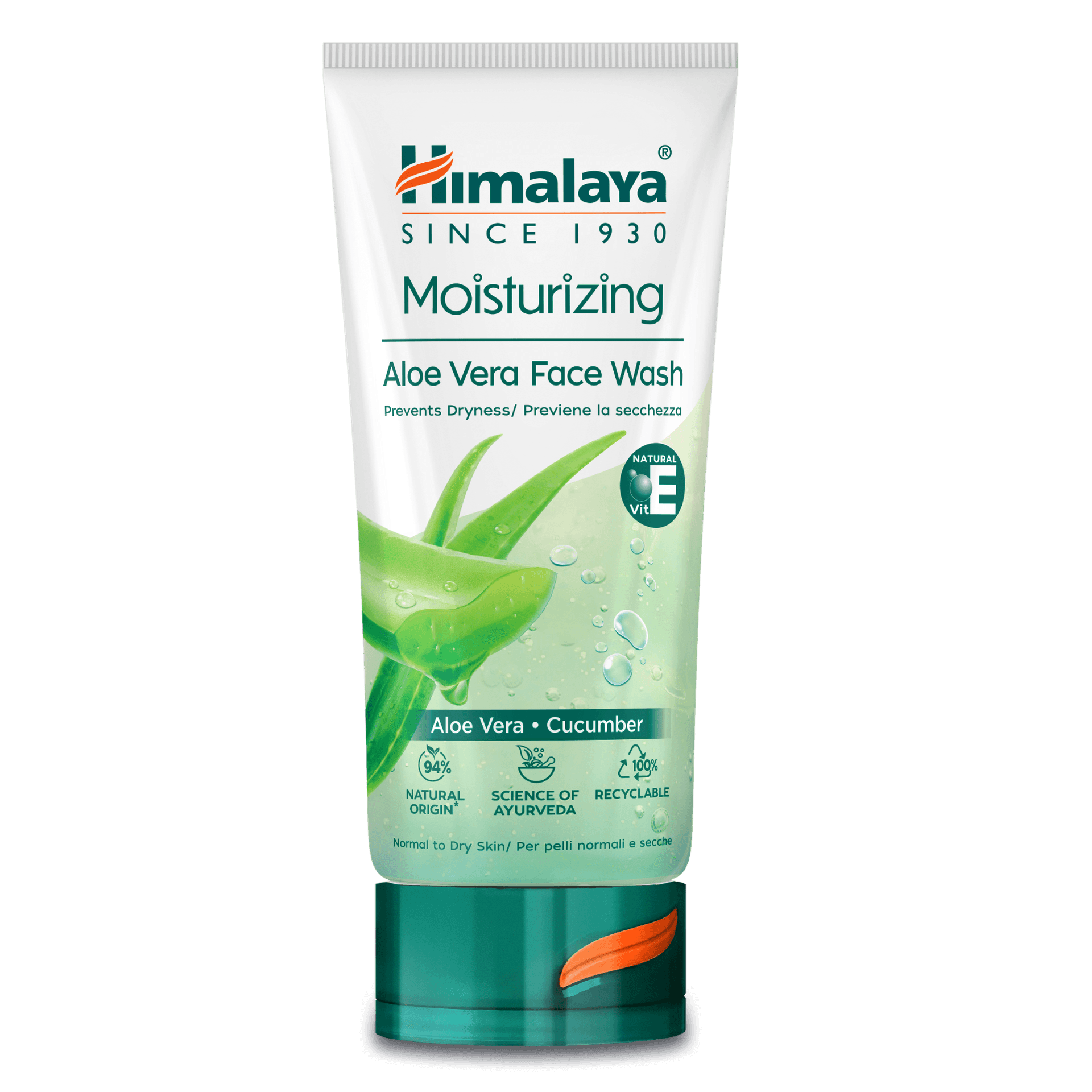 Himalaya Detergente Viso Idratante all’Aloe Vera e Cetriolo – 150ml